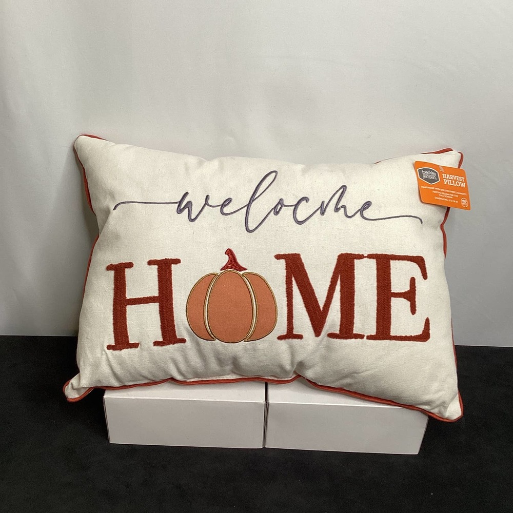 Welcome Home Pillow New with tag